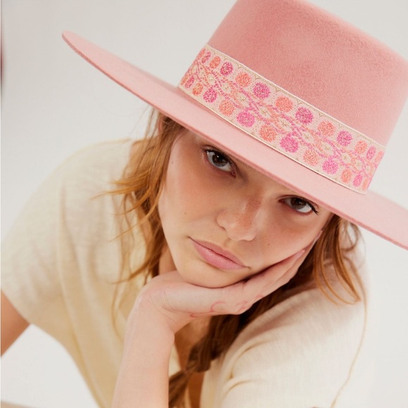 Lack of Color Sierra Rose Pink Wide Brim Hat main image 7